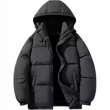 SOCKKEY Fleece Lined Outdoor Hooded Jacket