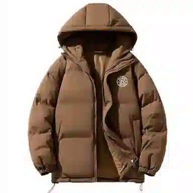 David Beckham Puffer Jacket Khaki
