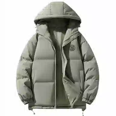 David Beckham Puffer Jacket Khaki
