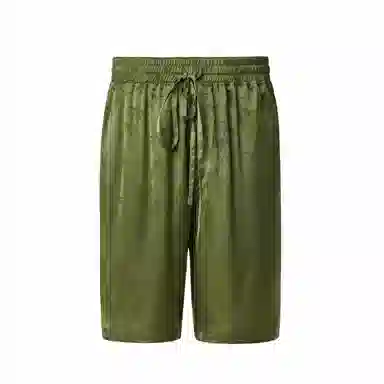 Sanshengliubu Bamboo Jacquard Casual Shorts