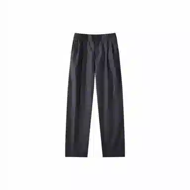 我是大卫 双褶皱垂感韩版高级感百搭直筒休闲裤 男女同款