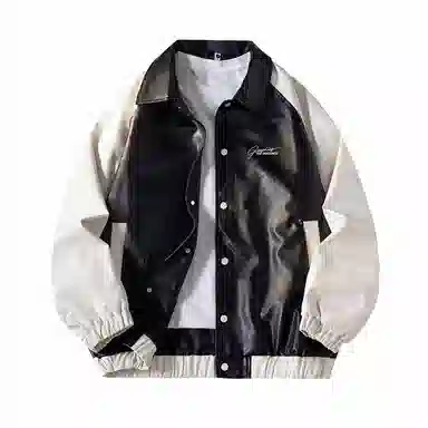 Red Dragonfly Retro Leather Jacket