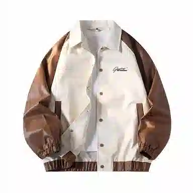 Red Dragonfly Retro Leather Jacket