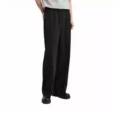 独驰 百搭纯色直筒时尚长裤休闲裤 男女同款