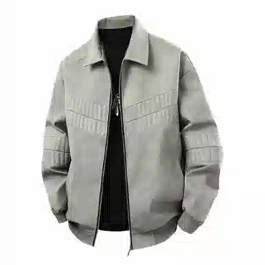 LISENPOK Vintage Leather Jacket