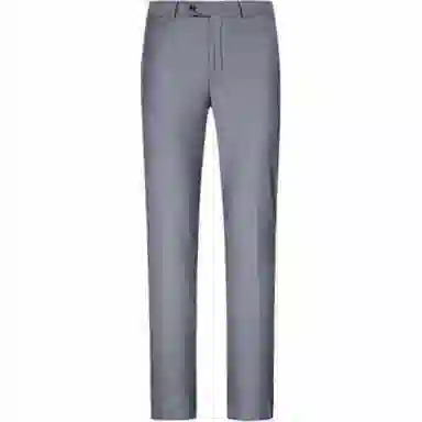 才子 修身纯色纱支商务西装裤 男款