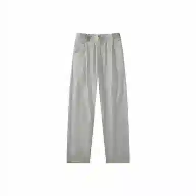 我是大卫 垂坠感速干直筒韩版简约宽松阔腿休闲裤 男女同款