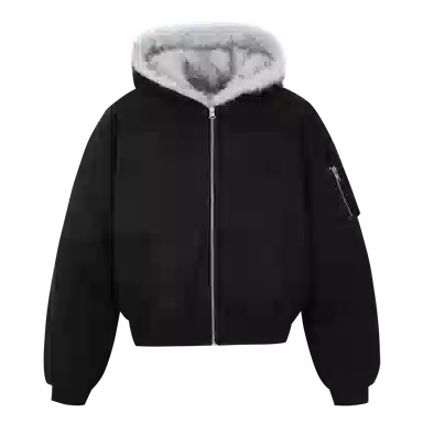 MEDM FW24 Reversible Flight Eagle Hoodie Coat