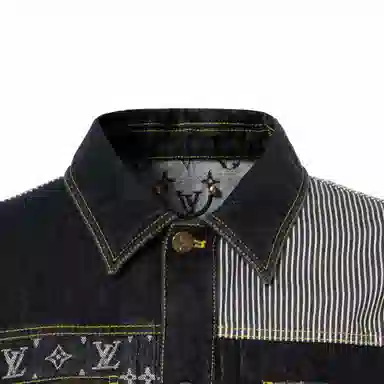 Louis Vuitton Denim Jacket Black