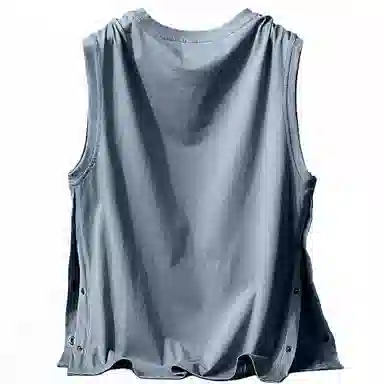 大卫贝肯 美式高街潮流百搭原创字母印花宽松设计运动无袖背心 男女同款