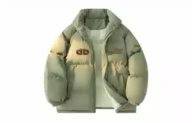 大卫贝肯 美式复古学院风宽松休闲加厚学生立领保暖面包棉服 男女同款