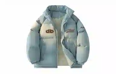 大卫贝肯 美式复古学院风宽松休闲加厚学生立领保暖面包棉服 男女同款