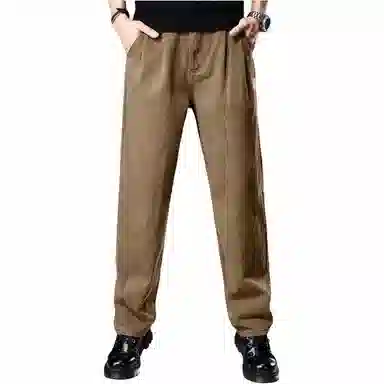 贵色 美式纯棉直筒水洗工装裤 男款