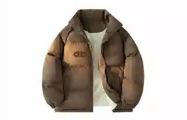 大卫贝肯 美式复古学院风宽松休闲加厚学生立领保暖面包棉服 男女同款