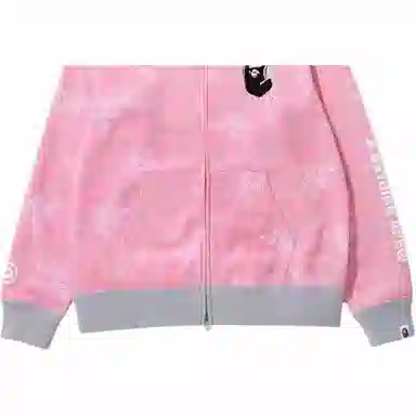 BAPE x Razer Shark Hoodie Pink