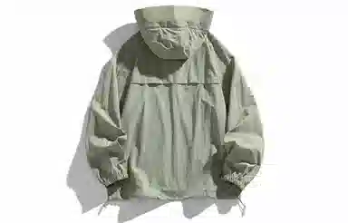 王者荣耀 鲁班七号星空梦想款户外纯色薄款透气速干纯色反光银拉链帽檐宽松连帽休闲防晒服 男女同款