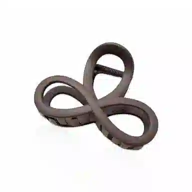 蒙妮 简约高级感八字镂空 亚克力 发夹 男女同款情侣款