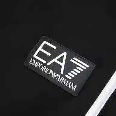 Emporio Armani EA7 Black Joggers