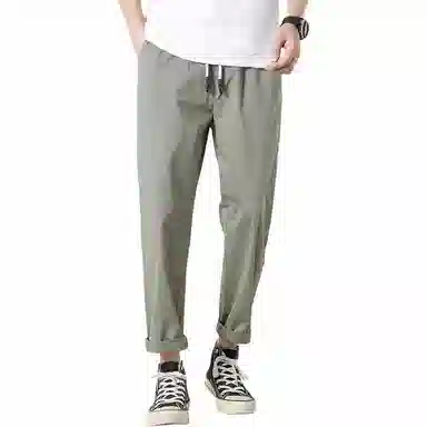 顶峰保罗 美式潮牌直筒痞帅百搭简约休闲裤 男女同款