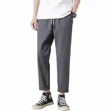 顶峰保罗 美式潮牌直筒痞帅百搭简约休闲裤 男女同款