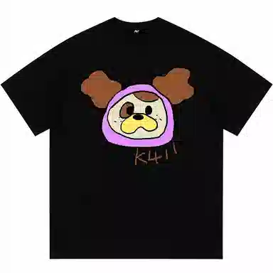 K411 Vintage Cartoon Logo T-Shirt