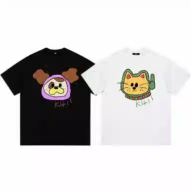 K411 Vintage Cartoon Logo T-Shirt