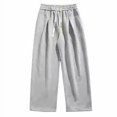 大卫贝肯 美式高街基础款简约字母潮流运动宽松时尚百搭休闲裤 男女同款