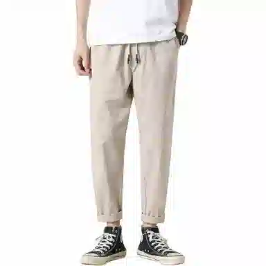 顶峰保罗 美式潮牌直筒痞帅百搭简约休闲裤 男女同款