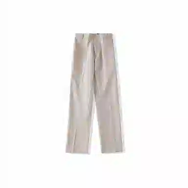 我是大卫 纯色基础款简约高街修身西裤垂感直筒休闲裤 男女同款