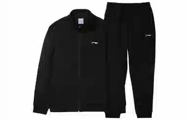 LiNing Running Suit Black