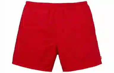 Supreme SS18 Arc Logo Water Short Red Logo