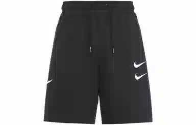Nike Swoosh French Terry Short Black