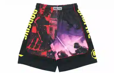 Li-Ning BadFive Star Wars Shorts Black