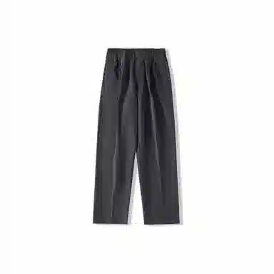 我是大卫 九分基础修身简约西裤直筒阔腿裤休闲裤 男女同款