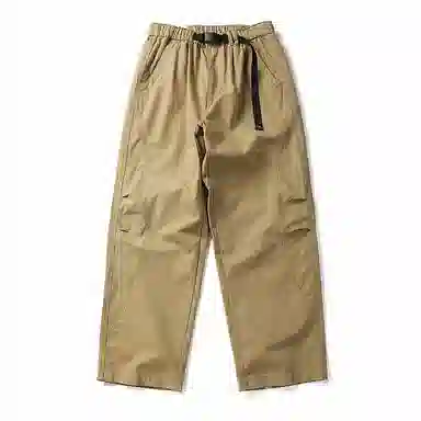 赞仕 日系潮牌立体中腰迷彩宽松直筒休闲长裤工装裤 男女同款