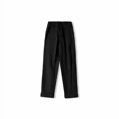 我是大卫 潮流宽松百搭西裤直筒垂坠感束脚休闲裤 男女同款