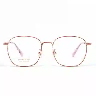 【可配度数】 佐川 时尚超轻大框方框近视眼镜 遮脸显脸小素颜神器 可配防蓝光变色 钛 方形 光学镜架 男女同款情侣款