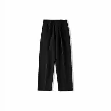 我是大卫 九分基础修身简约西裤直筒阔腿裤休闲裤 男女同款