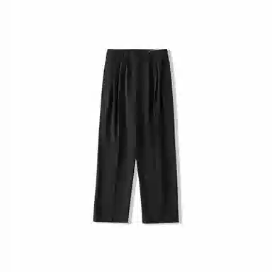 我是大卫 百搭垂坠感宽松阔腿西裤直筒基础休闲裤 男女同款