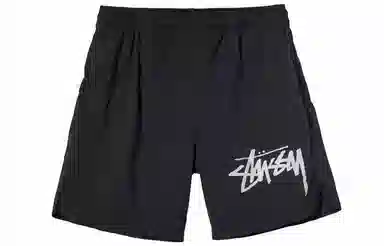 Stussy x Nike Logo Shorts Black