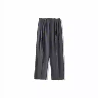 我是大卫 百搭垂坠感宽松阔腿西裤直筒基础休闲裤 男女同款