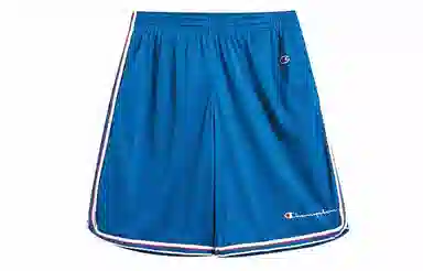 Champion Retro Striped Mesh Shorts Light Blue