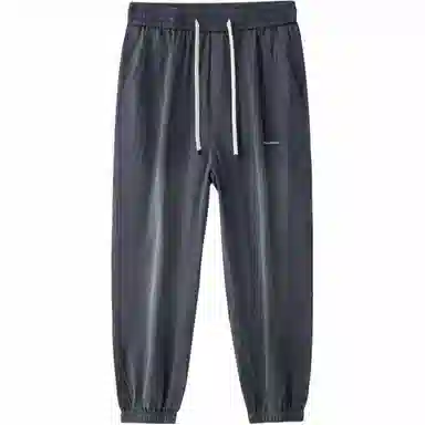 希越 轻薄透气纯色百搭休闲裤 男款