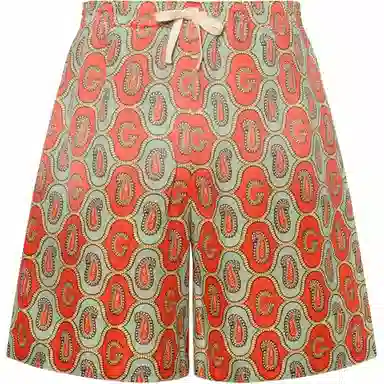 Gucci SS21 Paisley Print Shorts