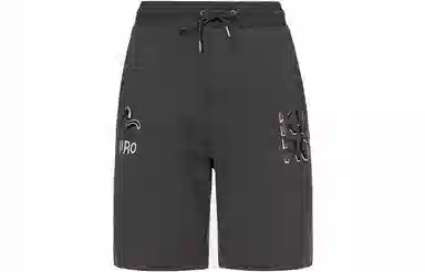 EVISU Ukiyo-e Seagull Logo Shorts Dark Grey