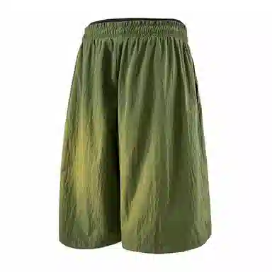 兰缪 基础款简约轻便通勤日常舒适美式复古百搭户外宽松运动休闲短裤 男女同款