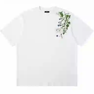 UNthemed Floral Embroidered Tee