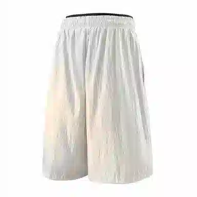 兰缪 基础款简约轻便通勤日常舒适美式复古百搭户外宽松运动休闲短裤 男女同款