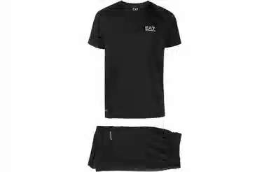 Emporio Armani EA7 Black Set