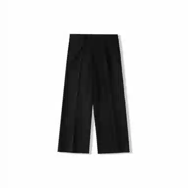 我是大卫 纯色基础潮流时尚直筒阔腿裤宽松休闲裤 男女同款